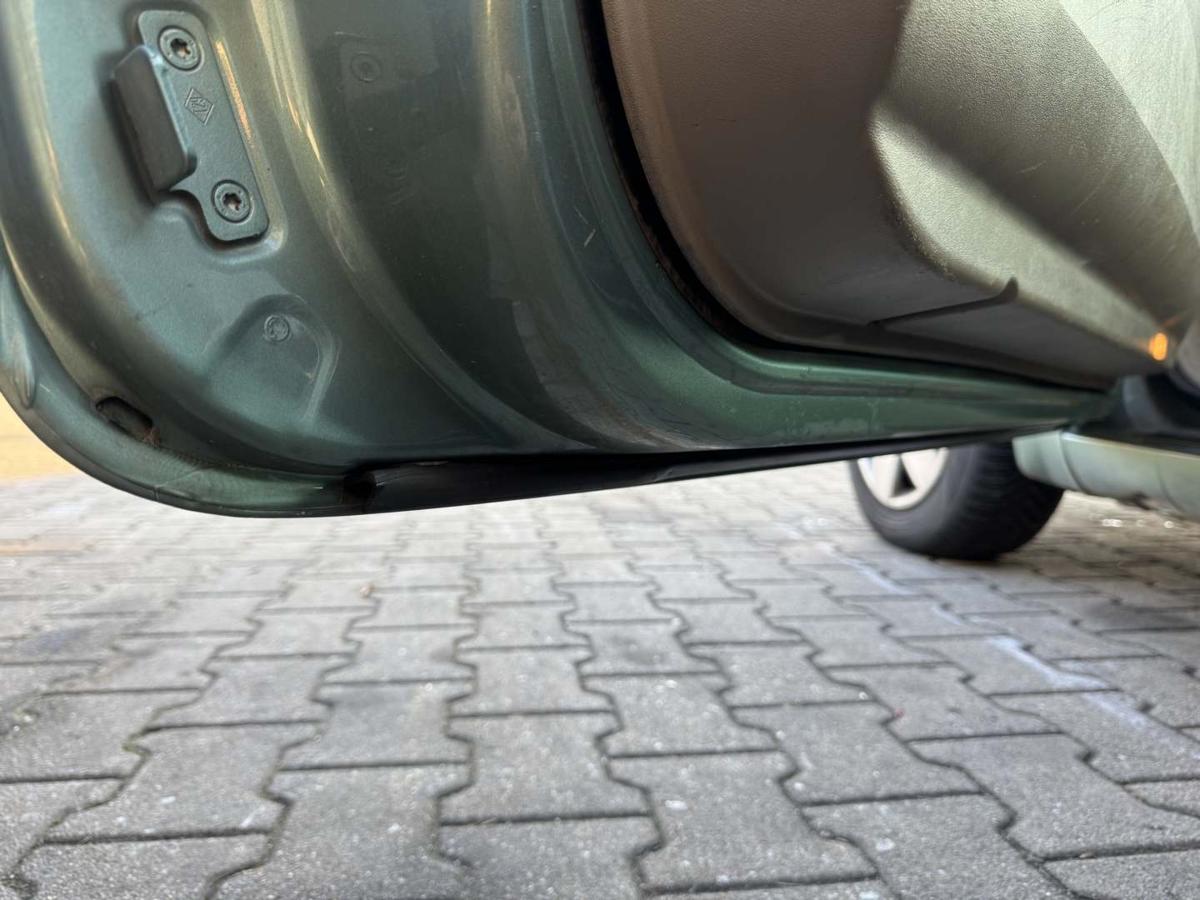 Renault Megane 2 original T&uuml;r links TED97 Gr&uuml;n 3-T&uuml;rer Rohbau Bj.2005